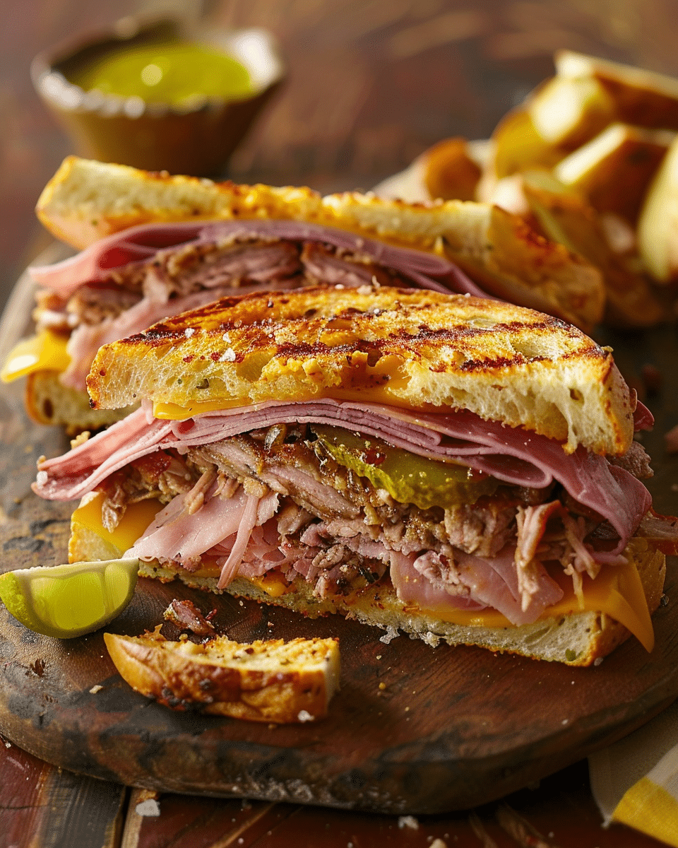 Cuban-Style Smash Sandwiches
