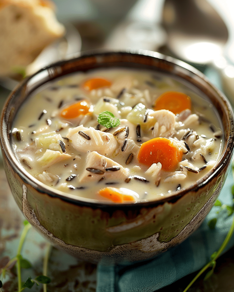Creamy Chicken & Wild Rice Soup