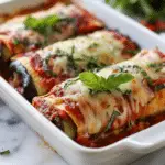 Eggplant Rollatini (Easy & Healthy)