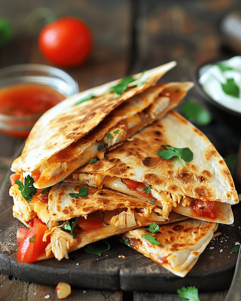 Chicken Quesadillas Recipe
