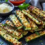 Keto Parmesan Zucchini Sticks