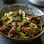 Keto Korean Beef with Zucchini Noodles