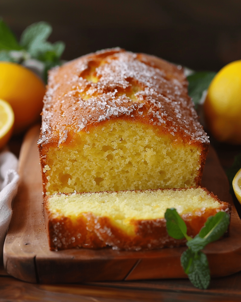 Lemon Pound Cake Recipe