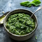 Greek Yogurt Pesto Sauce