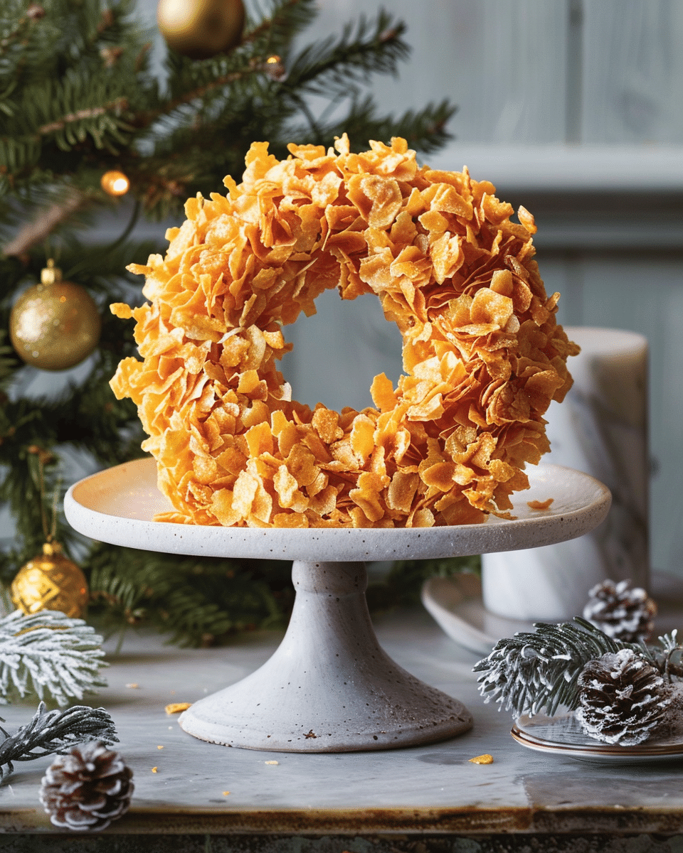 Christmas Corn Flake Wreaths