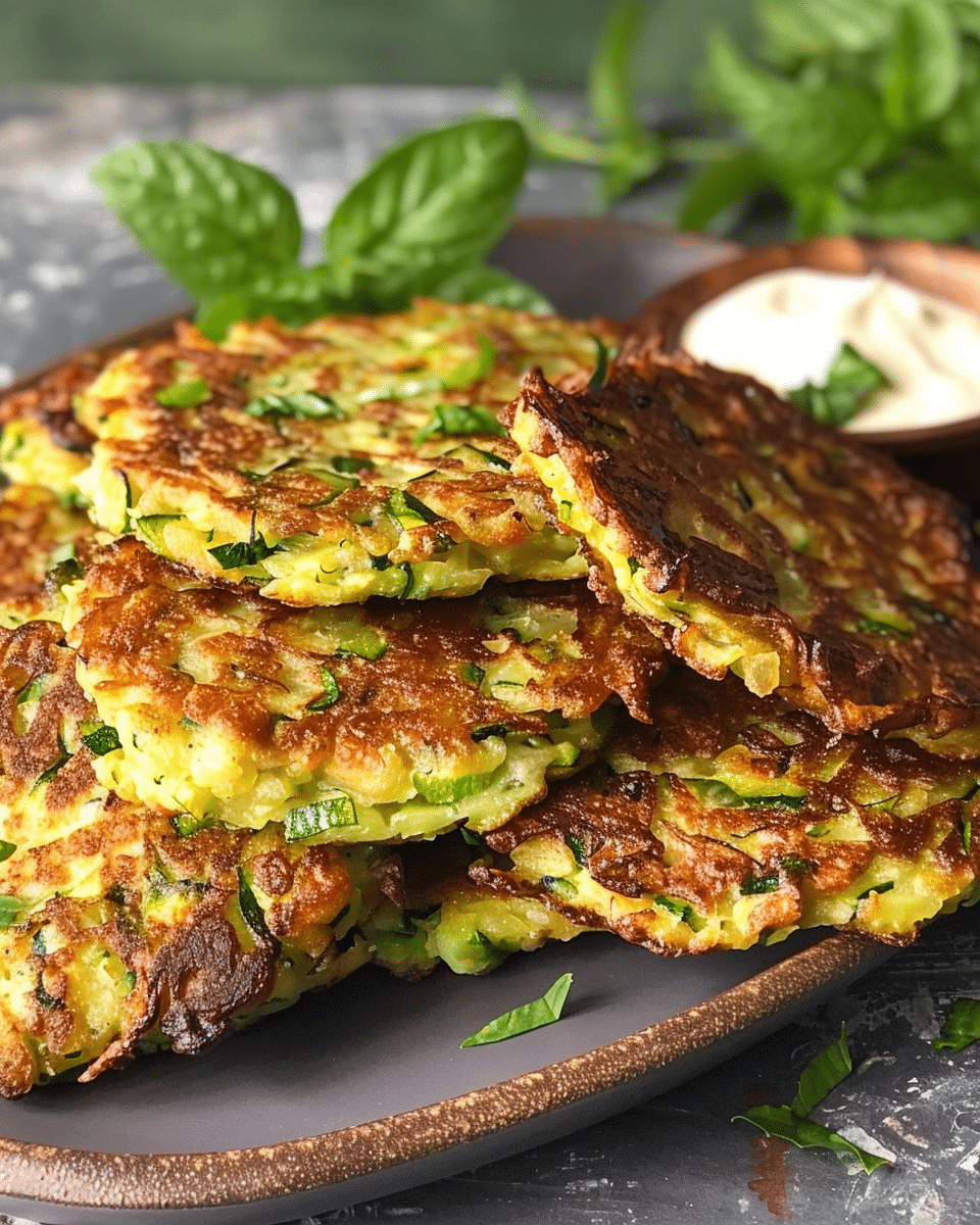Keto Zucchini Fritters