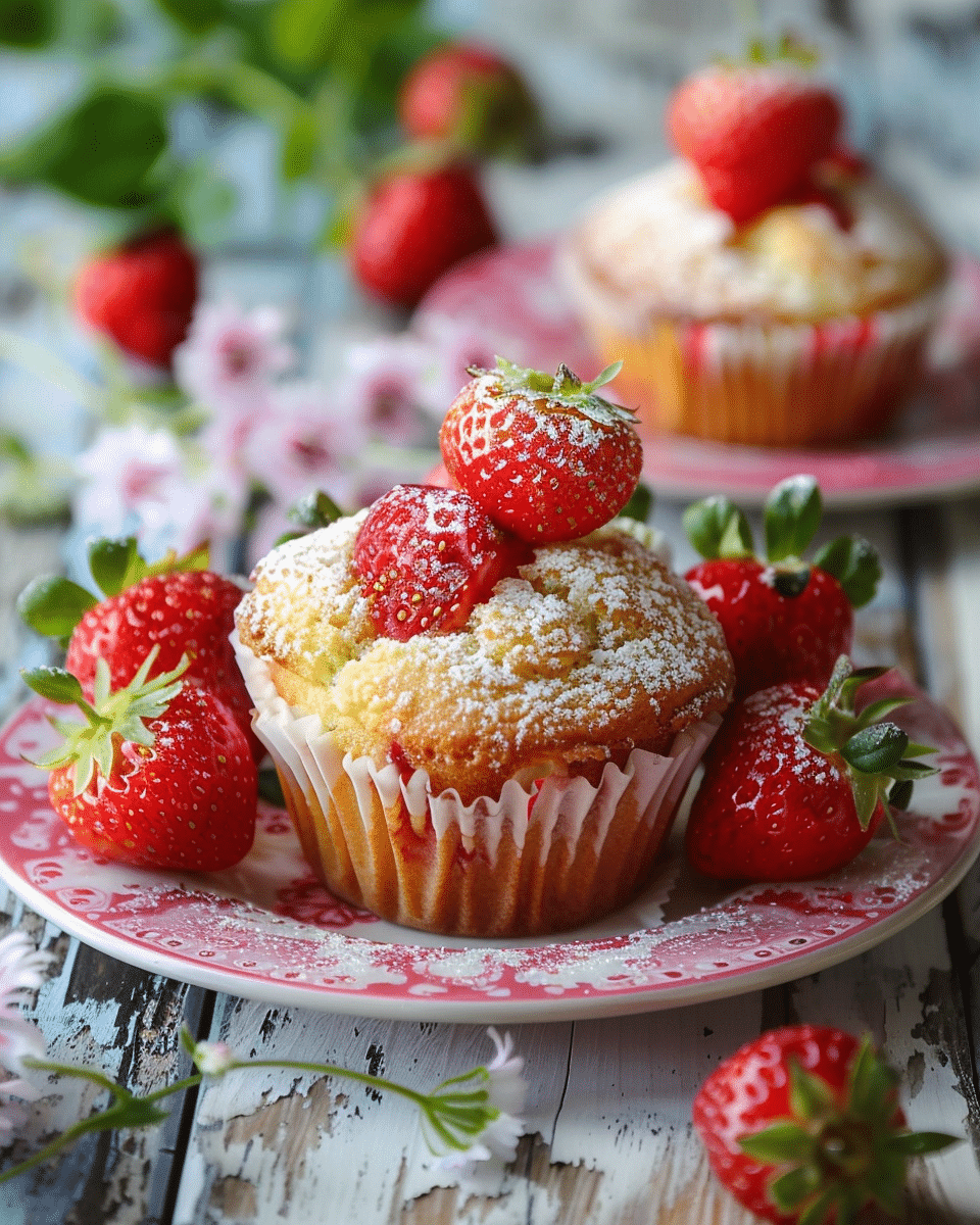 Strawberry Muffins