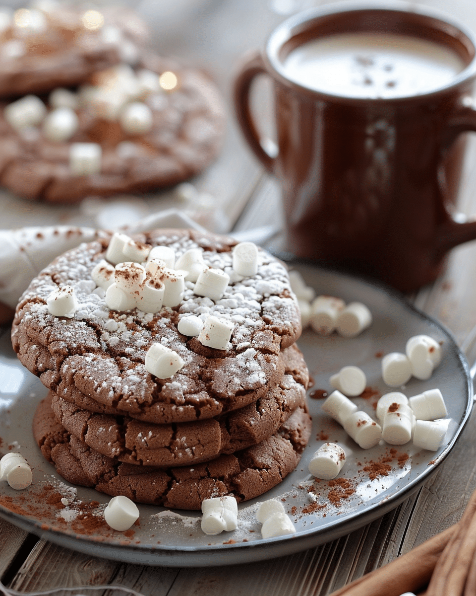 Hot Cocoa Cookies