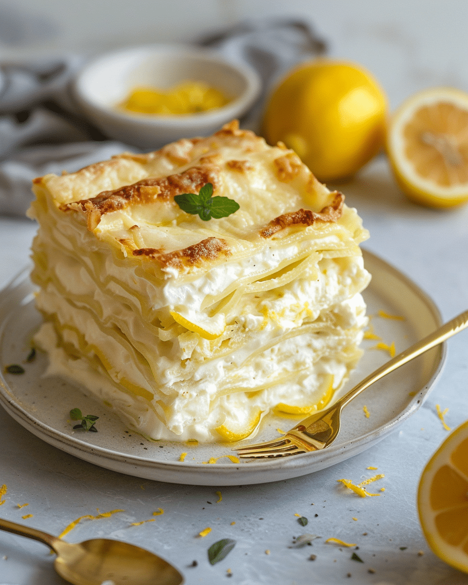 Lemon Lasagna