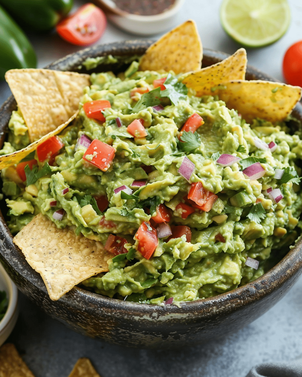 The Best Guacamole (5 Ingredients!)