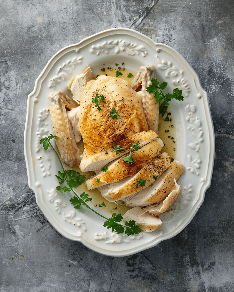Poached Chicken