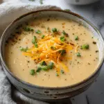 Instant Pot Cheesy Potato Soup