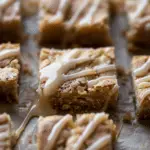 Apple Blondies With Maple Glaze