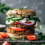 Mediterranean Lentil Burgers