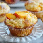 Peach Cream Cheese Muffins