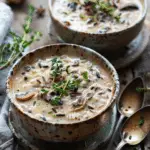 Cozy Autumn Wild Rice Soup