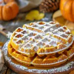 Easy Homemade Pumpkin Waffles