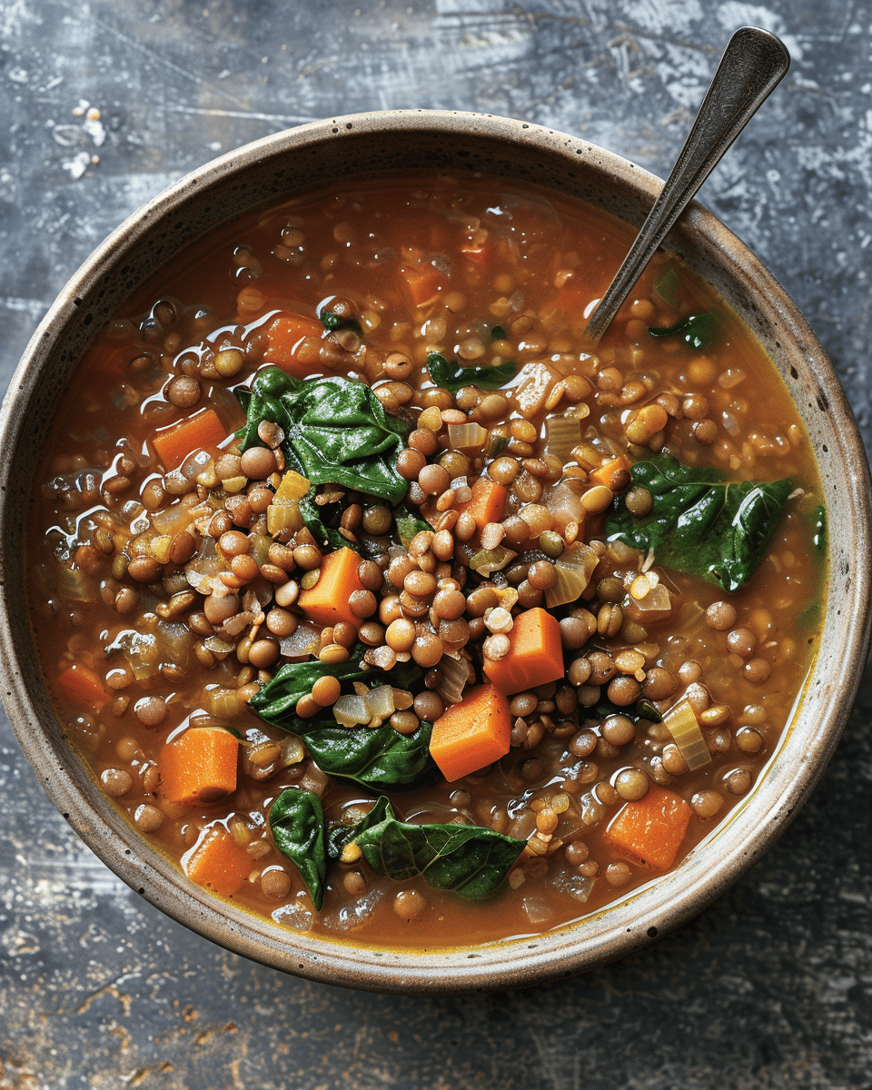 Barley and Lentil Soup
