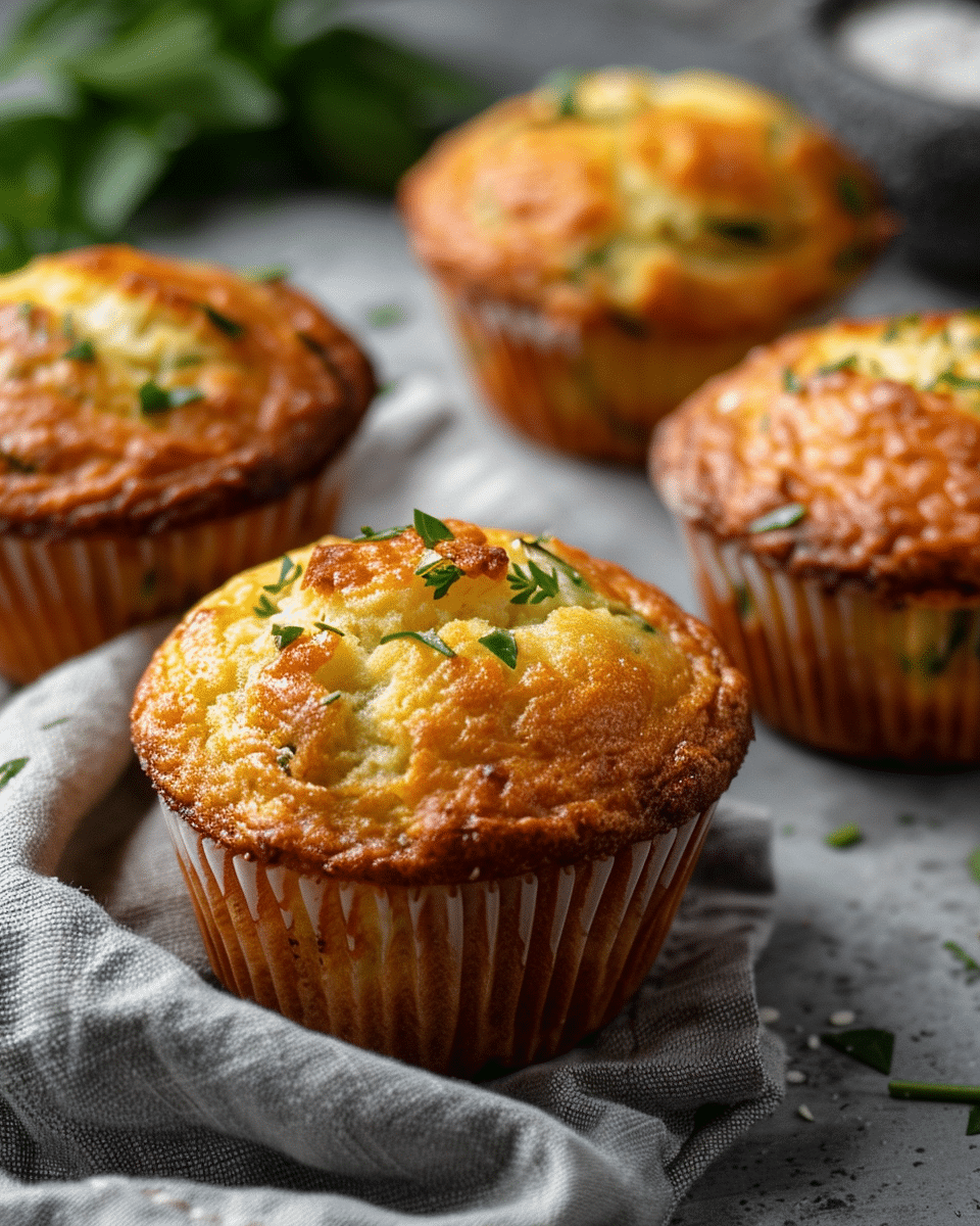 Keto Zucchini Muffins