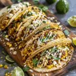 Street Corn Smash Burger Tacos