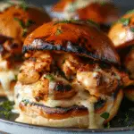 Blackened Chicken Alfredo Sliders Recipe