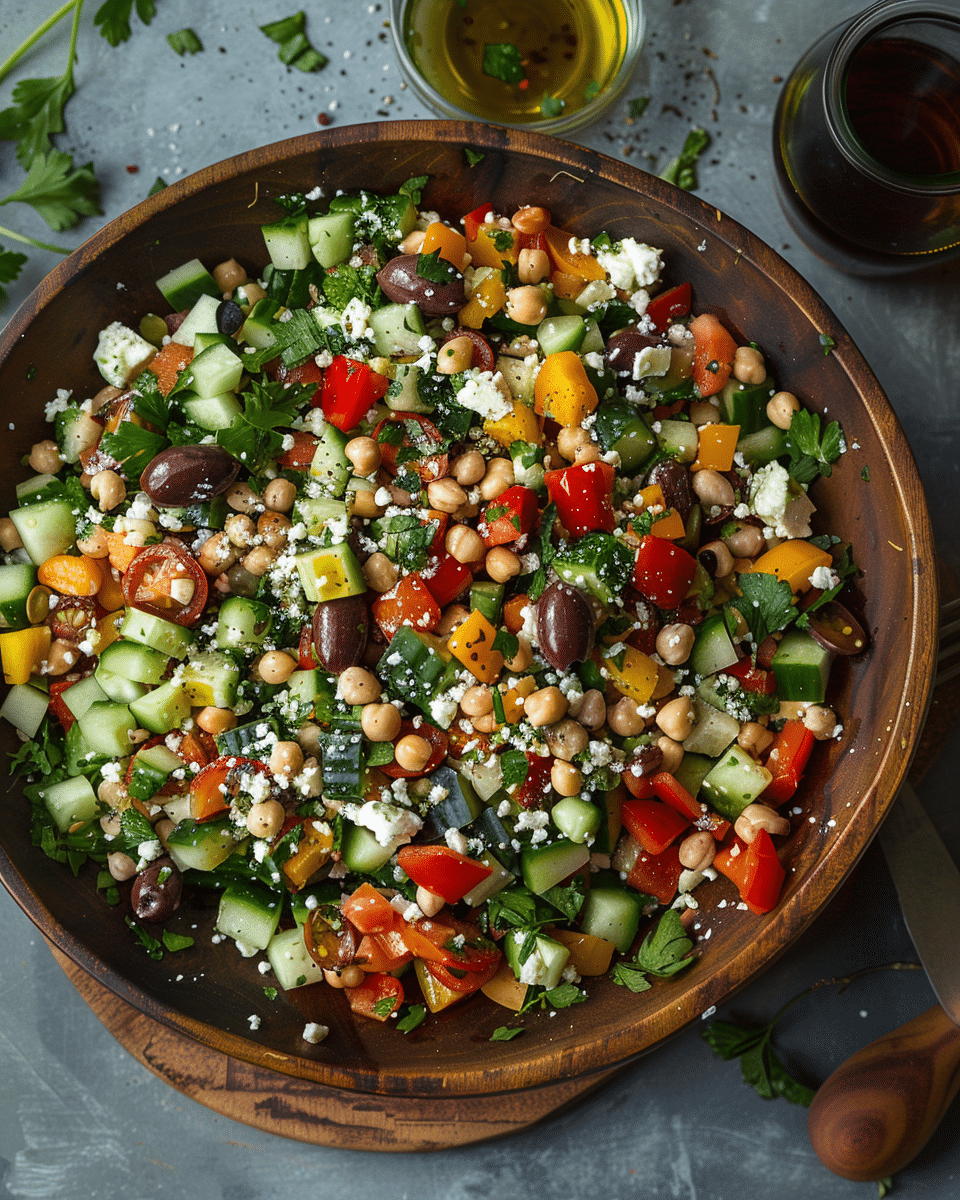 Mediterranean Chopped Salad