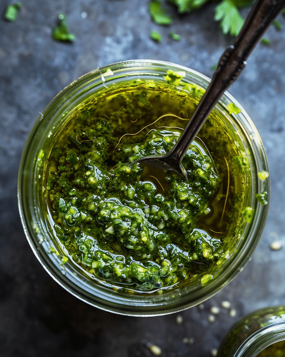 Pesto Salad Dressing