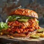 Alabama BBQ Chicken Chopped Sandwich Recipe