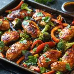 Sheet Pan Chicken Teriyaki and Veggies Recipe