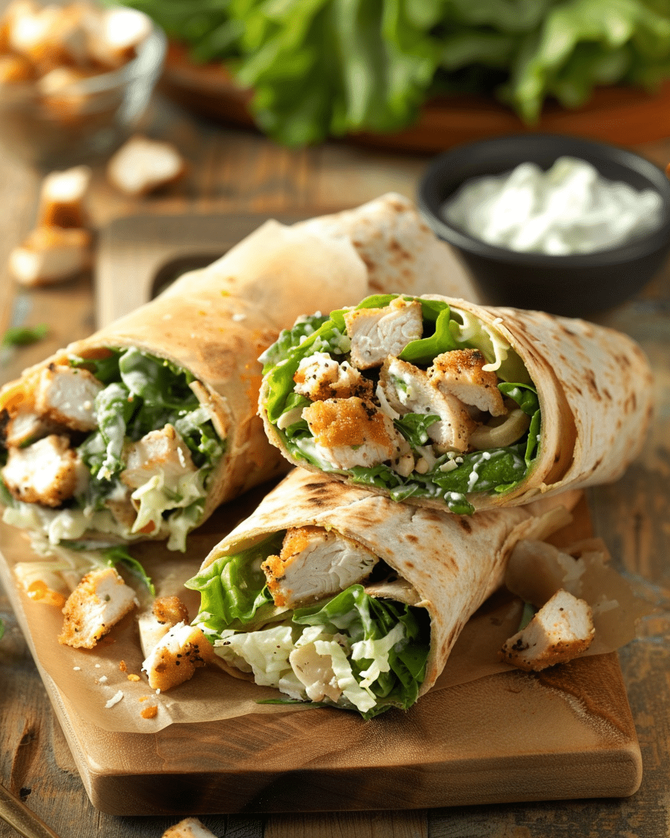 Chicken Caesar Wrap