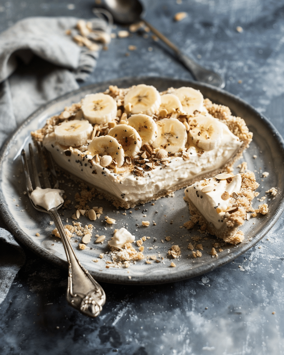 Raw Vegan Banana Cream Pie