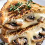 Grilled Cheese and Mushroom Sandwich