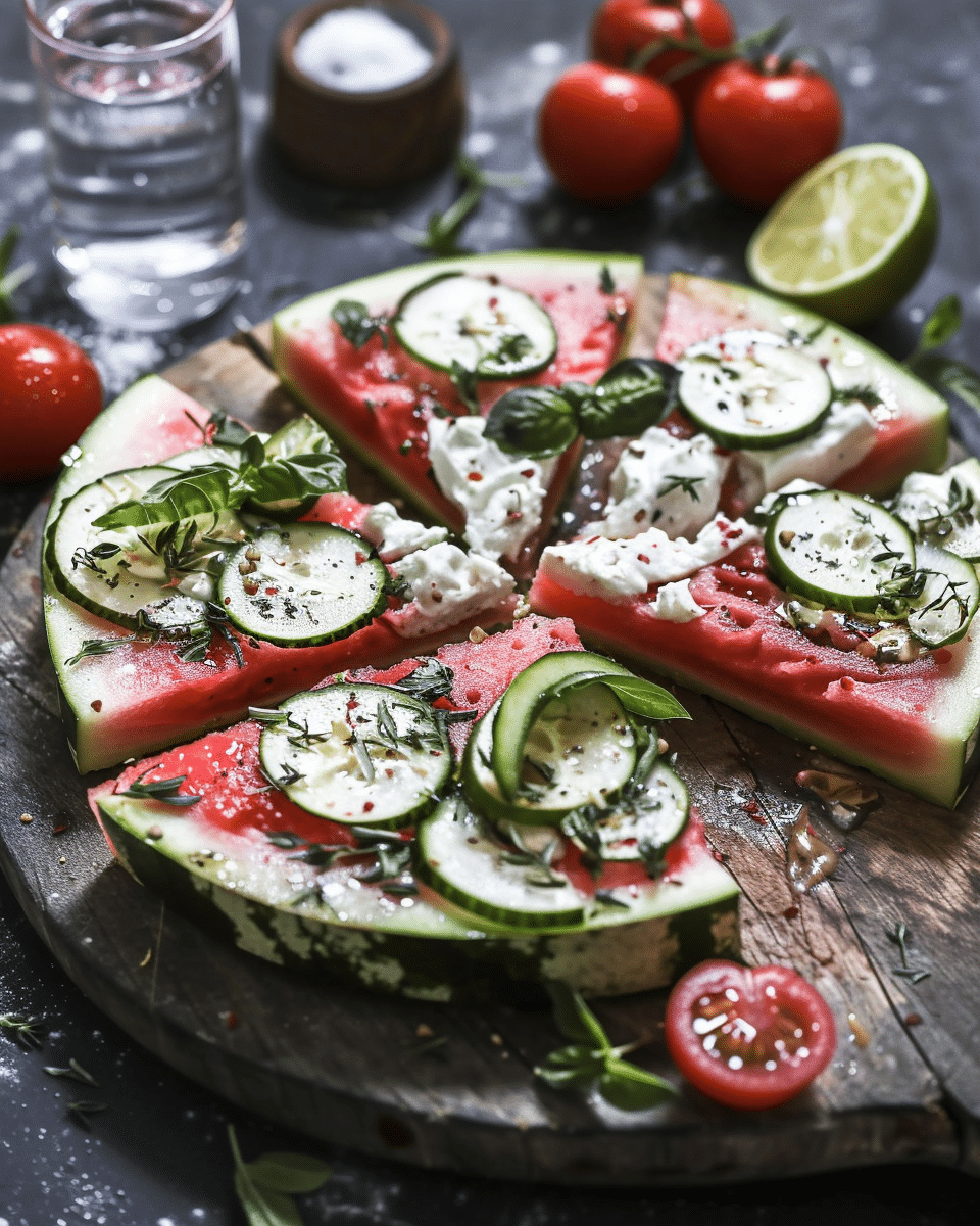 Watermelon Pizza