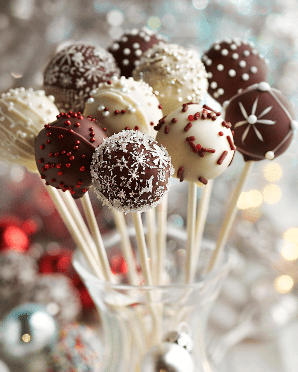 Christmas Cake Pops