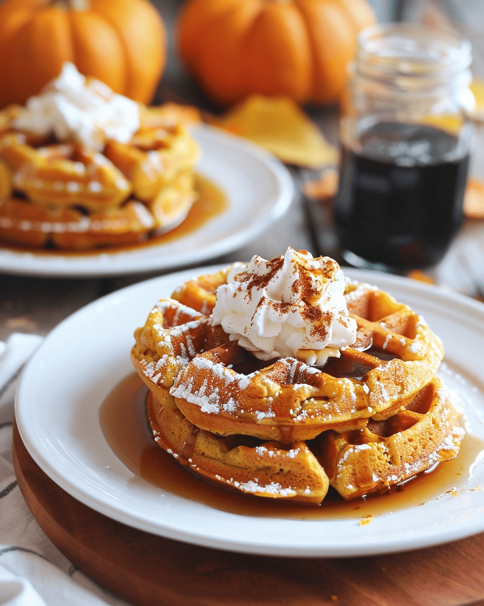 Pumpkin Waffles