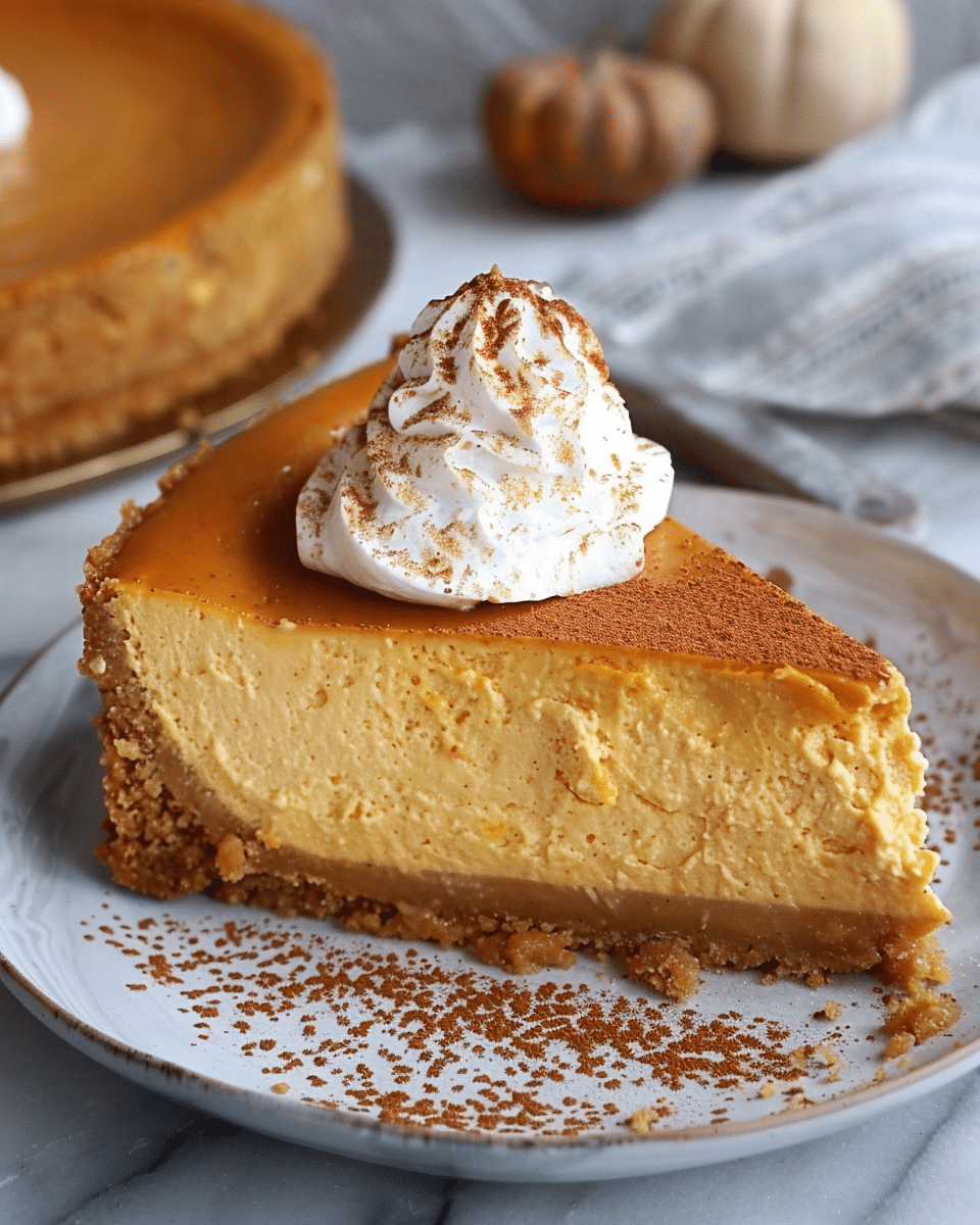 Pumpkin Cheesecake