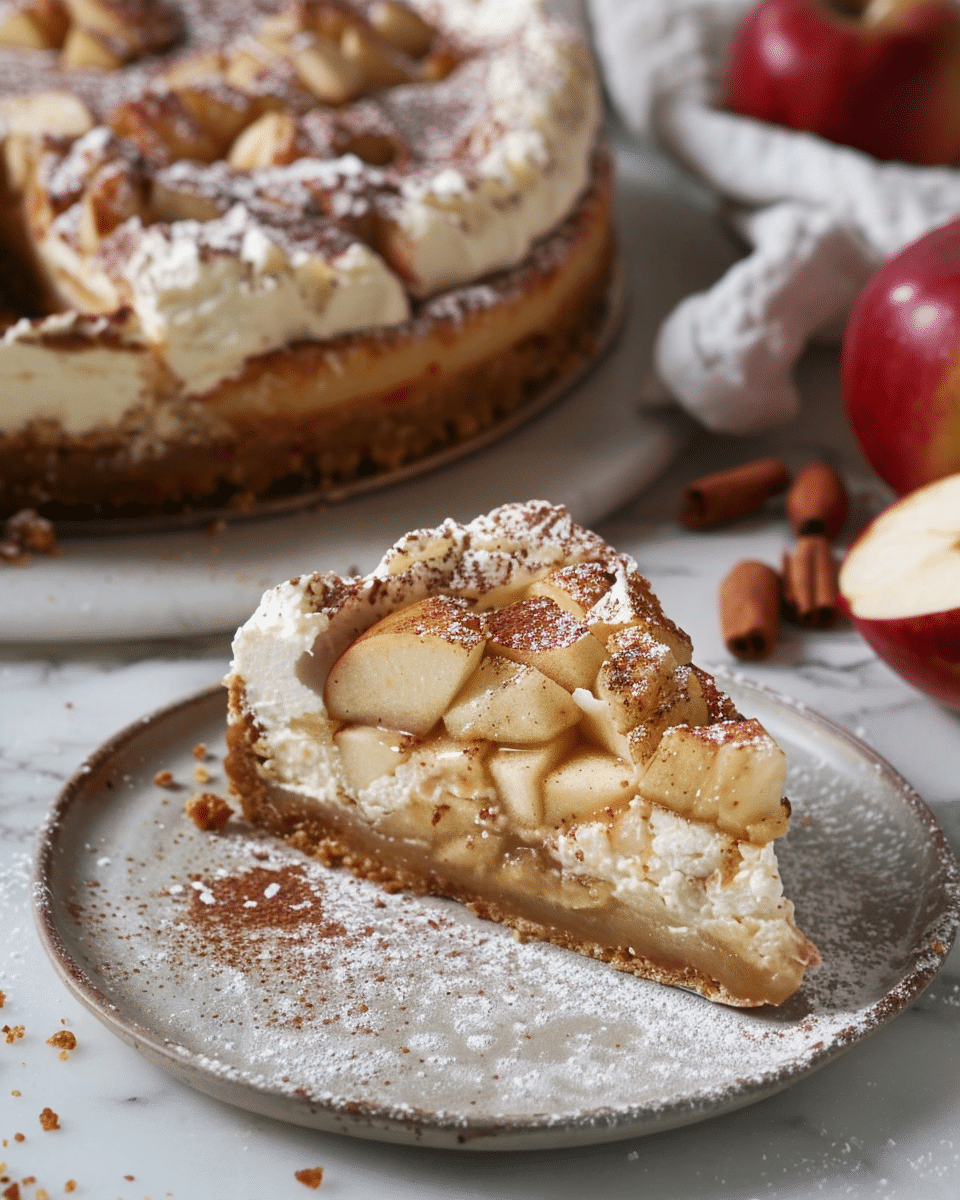 Apple Pie Cheesecake