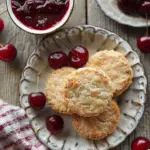 Cherry Butter Swim Biscuits