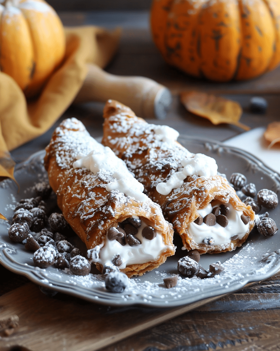 Pumpkin Cannoli