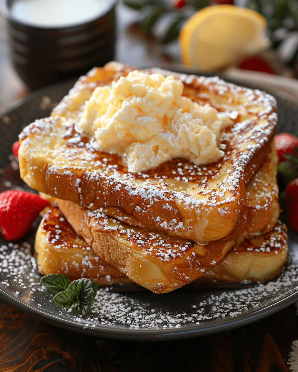 Eggnog French Toast
