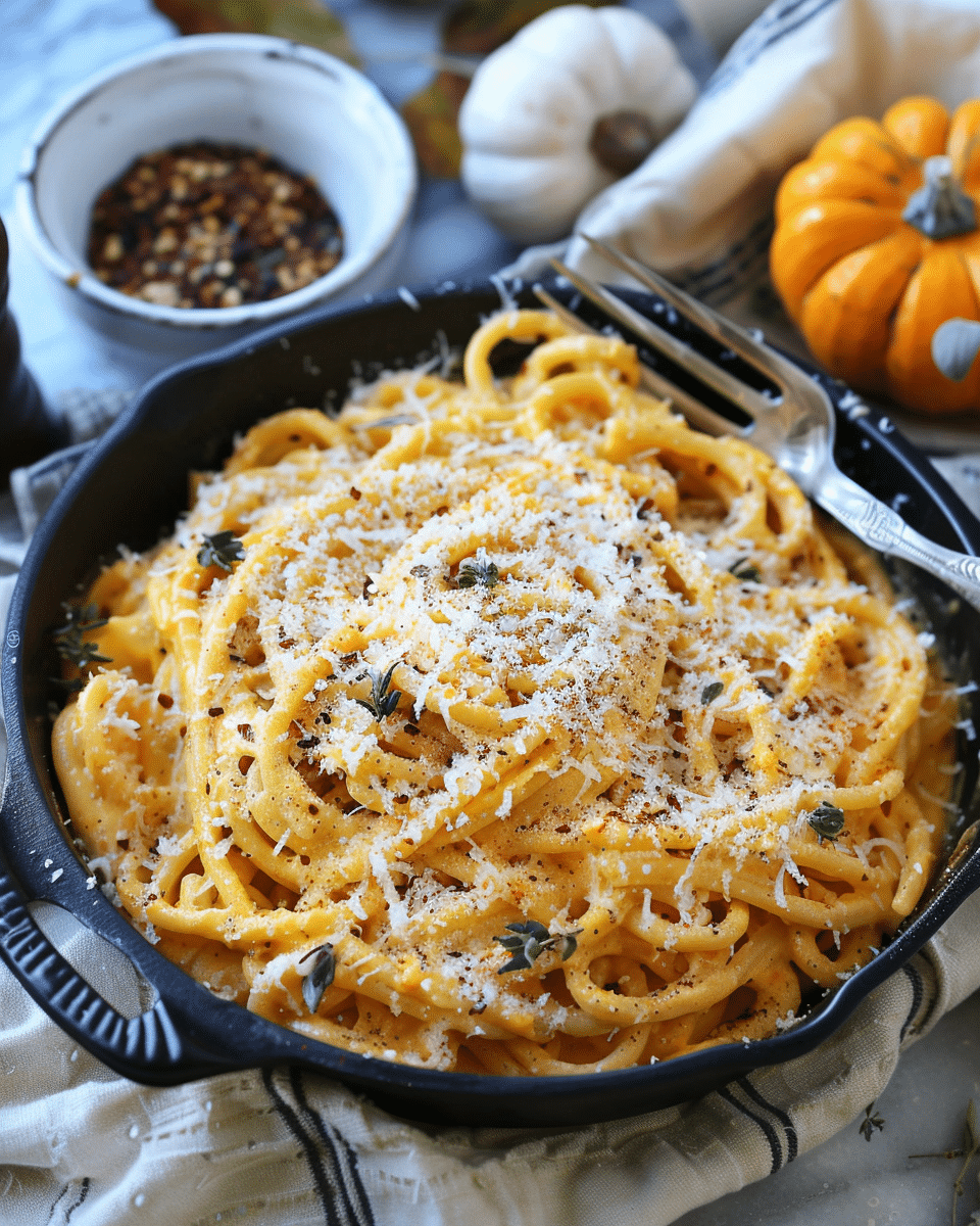 Creamy Pumpkin Pasta