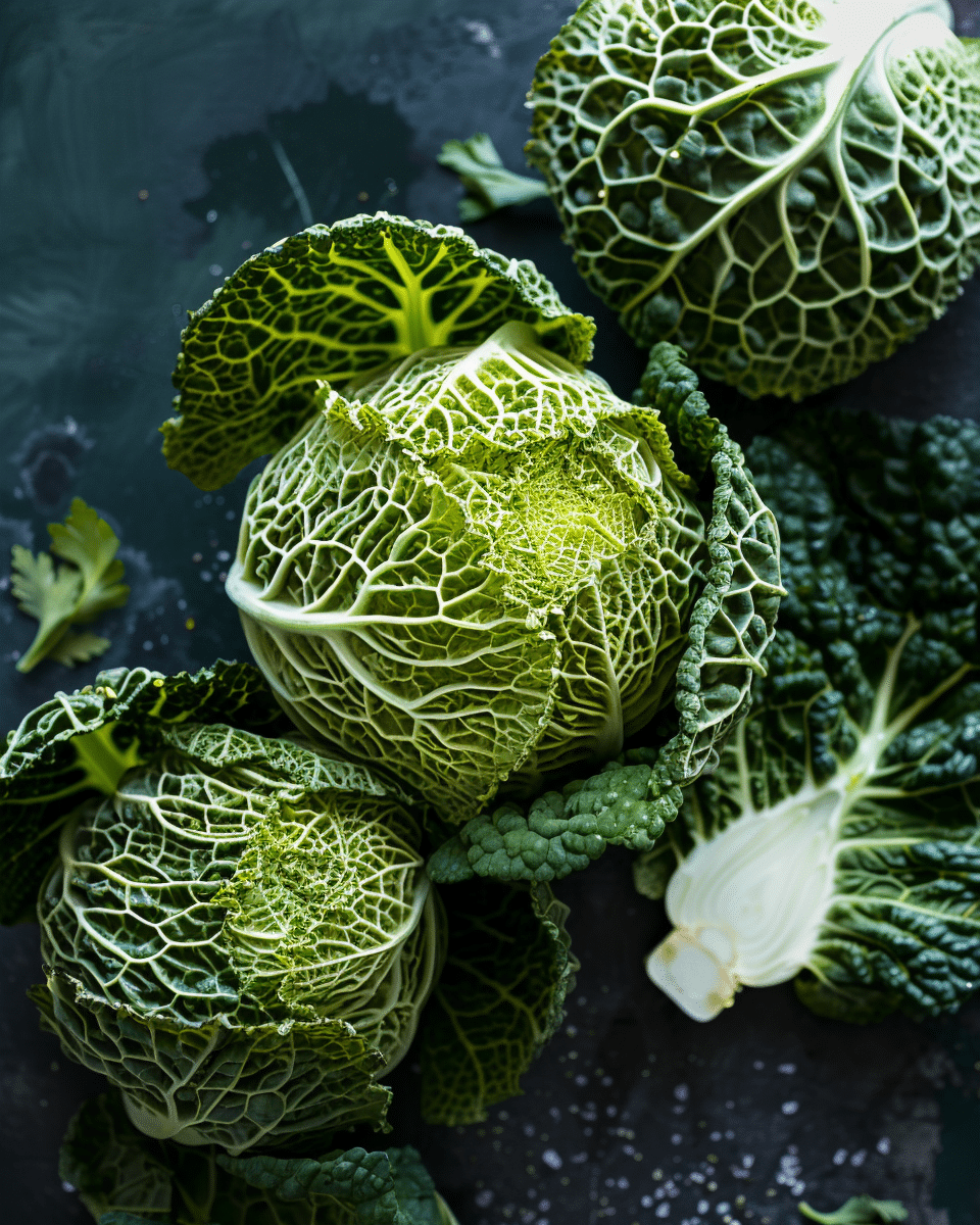 Savoy Cabbage Chips