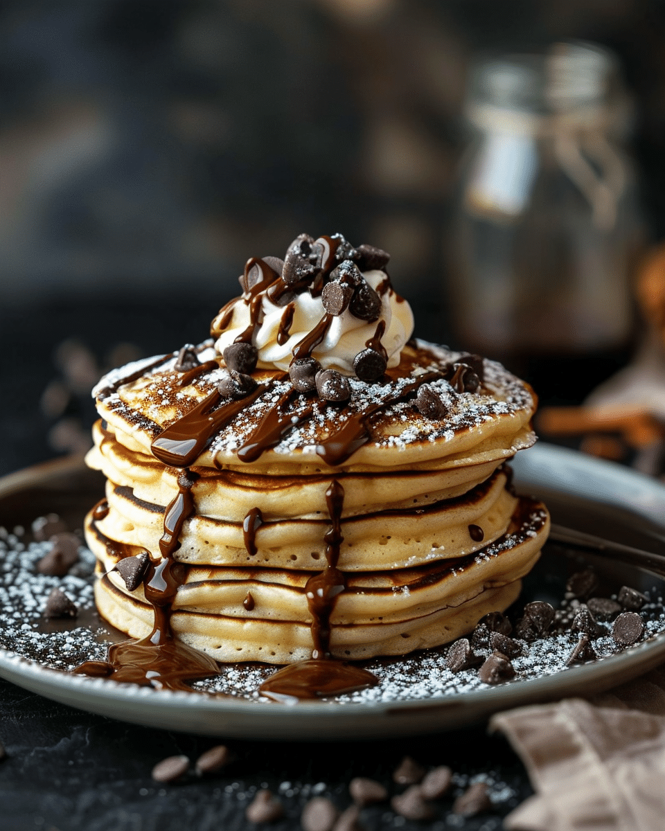 The Best Chocolate Chip Pancakes