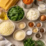 Vegetarian Spinach Pumpkin Lasagna