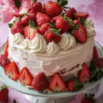 Strawberry Love Cake