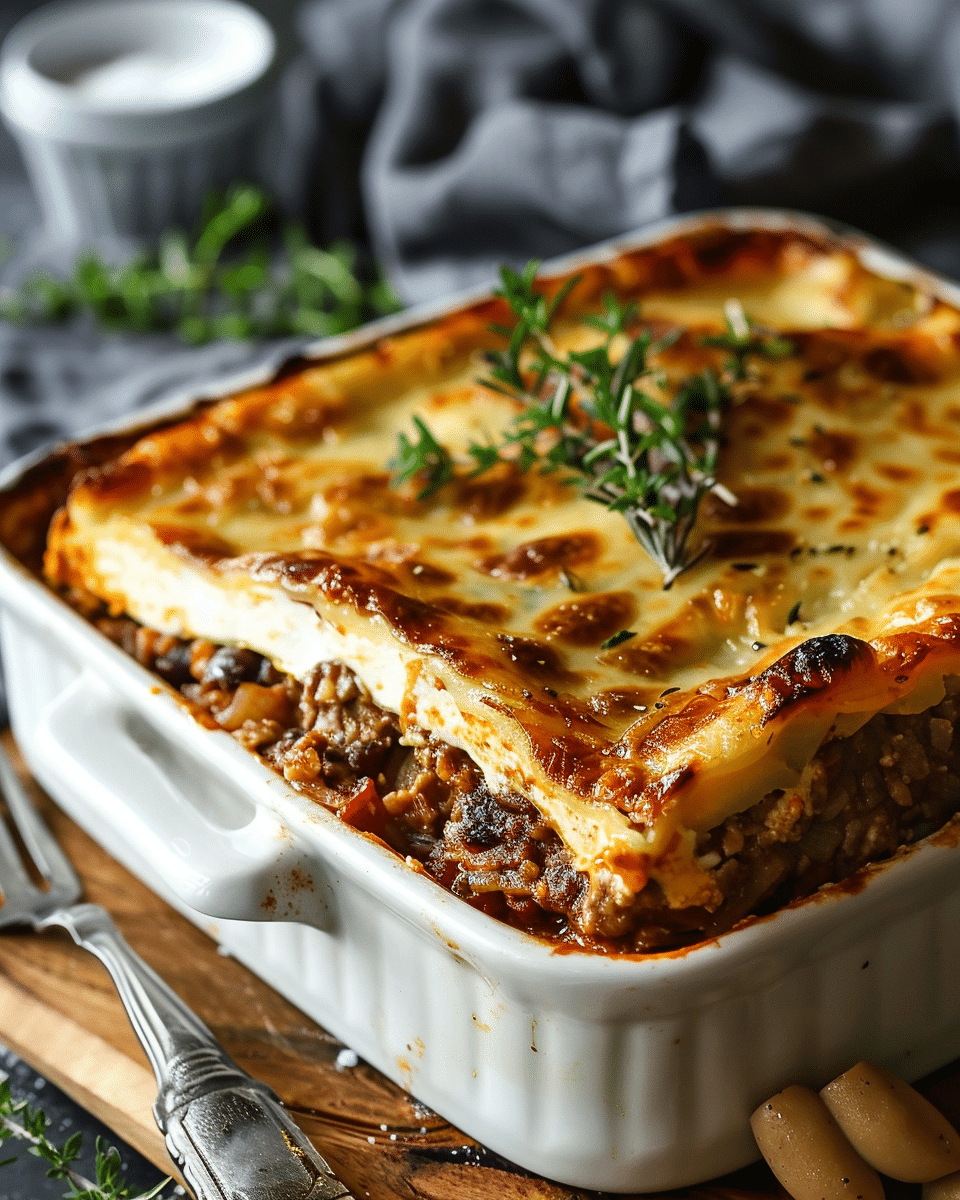 Outrageously Delicious Greek Moussaka