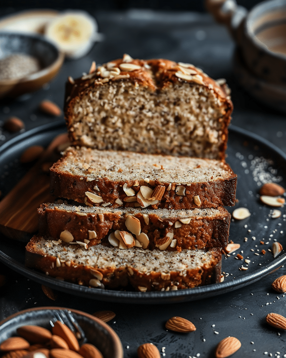 Almond Flour Banana Bread
