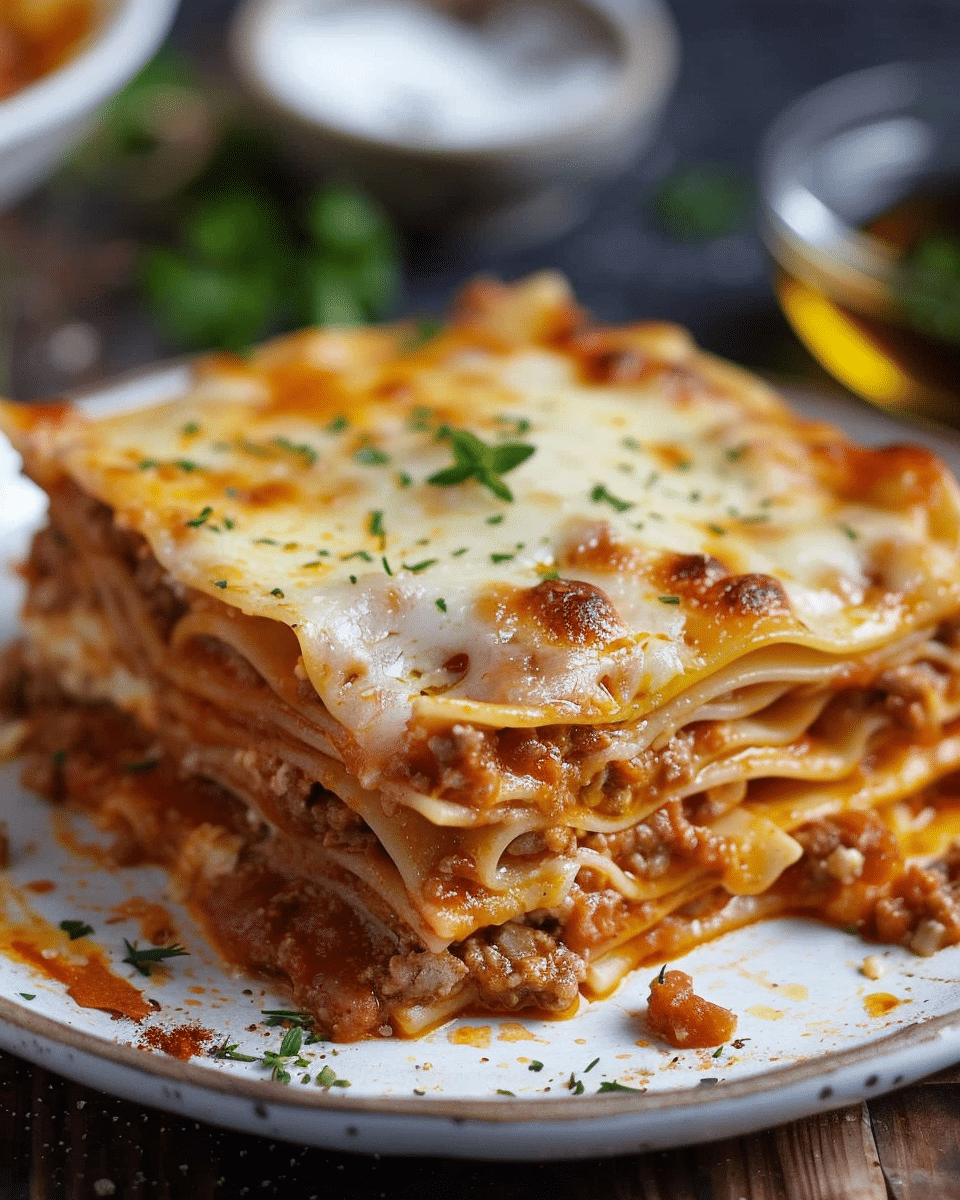 Simply The BEST Homemade Lasagne Recipe