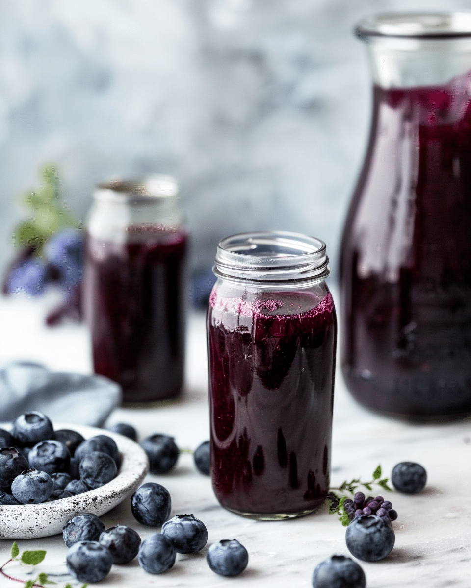 Homemade Blueberry Syrup