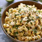 Elote Pasta Salad Recipe (Mexican Street Corn Pasta Salad)